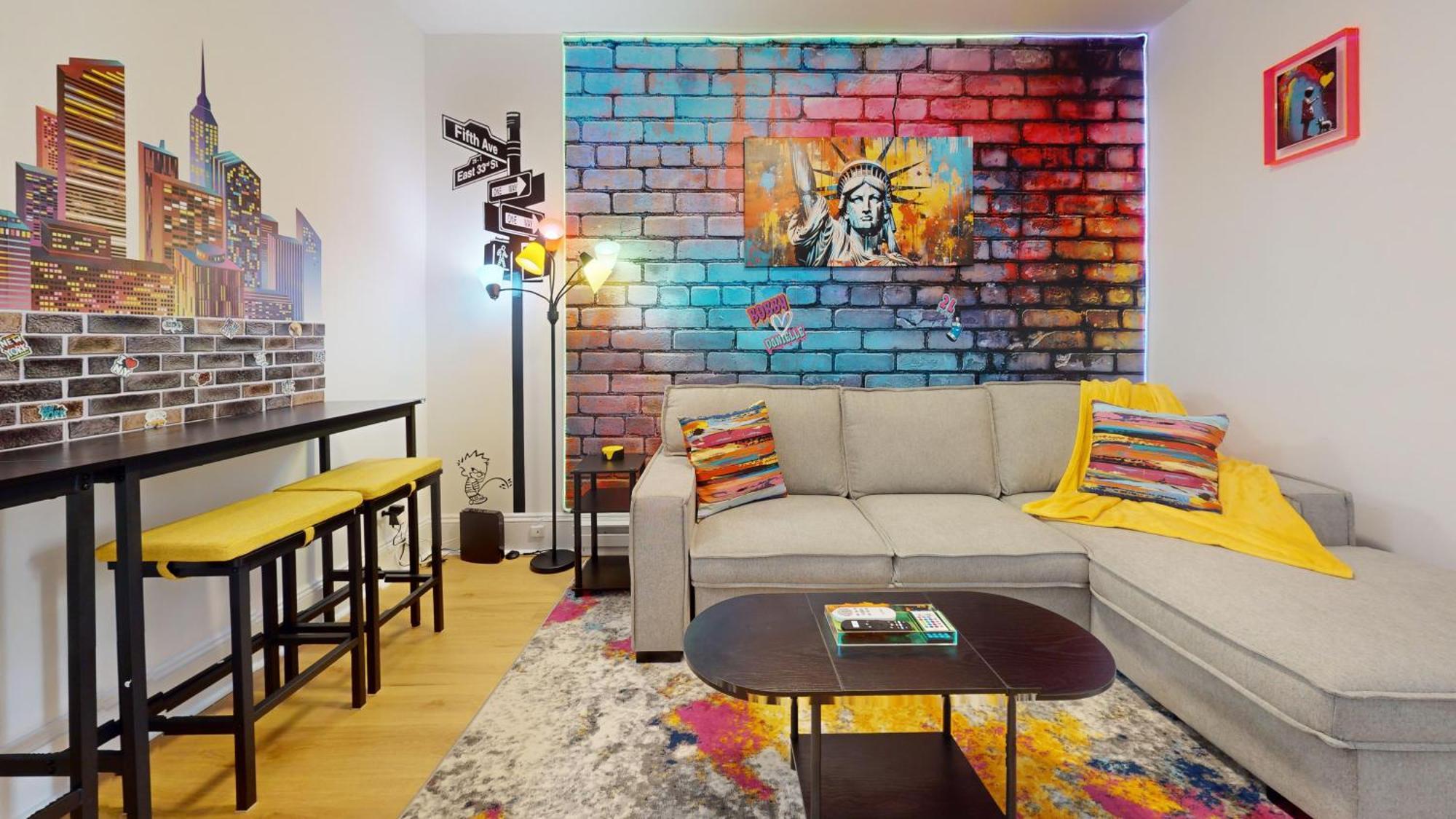 Appartement Funky & Colorful Urban Getaway, 20 Minutes To Nyc à Hoboken Extérieur photo