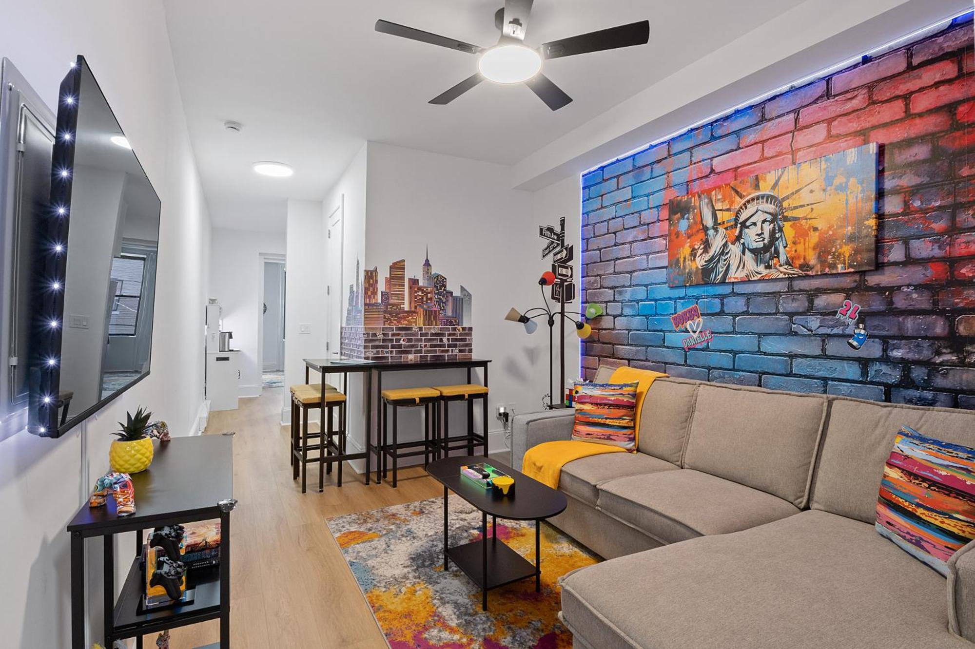Appartement Funky & Colorful Urban Getaway, 20 Minutes To Nyc à Hoboken Extérieur photo